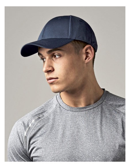 BEE-B196-Air Mesh 6 Panel Cap 2